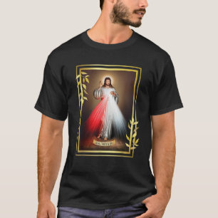 Camiseta Divina Misericordia Jesucristo Confío En Usted Gat