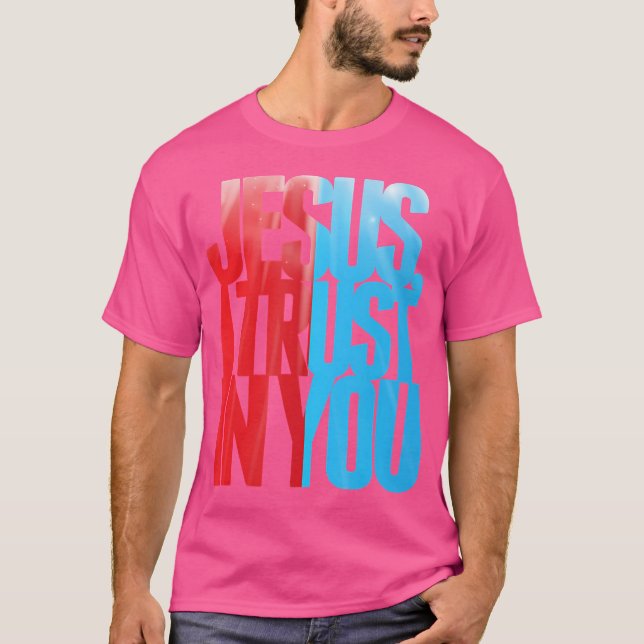 Camiseta Divina Misericordia Jesús Confío En Usted San Faus (Anverso)