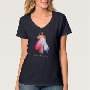 Camiseta Divina Misericordia Jesús en el que confío