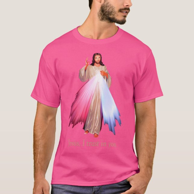 Camiseta Divina Misericordia Jesús Que Confío En Ti (Anverso)