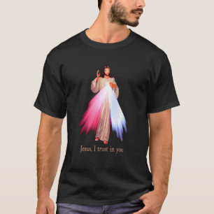 Camiseta Divina Misericordia Jesús Que Confío En Ti