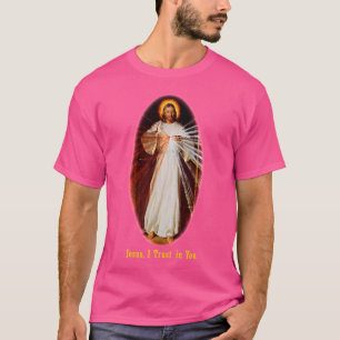 Camiseta Divina Misericordia Jesús Que Confío En Ti