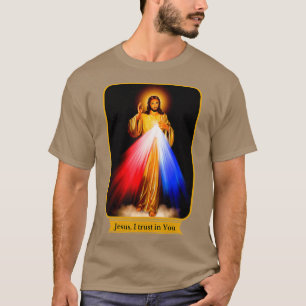 Camiseta Divina Misericordia Jesús Que Confío En Ustedes Ca