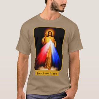 Camiseta Divina Misericordia Jesús Que Confío En Ustedes Ca