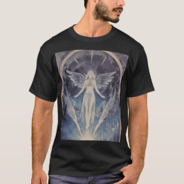 Camiseta divine angel vintage anti-Halloween real art