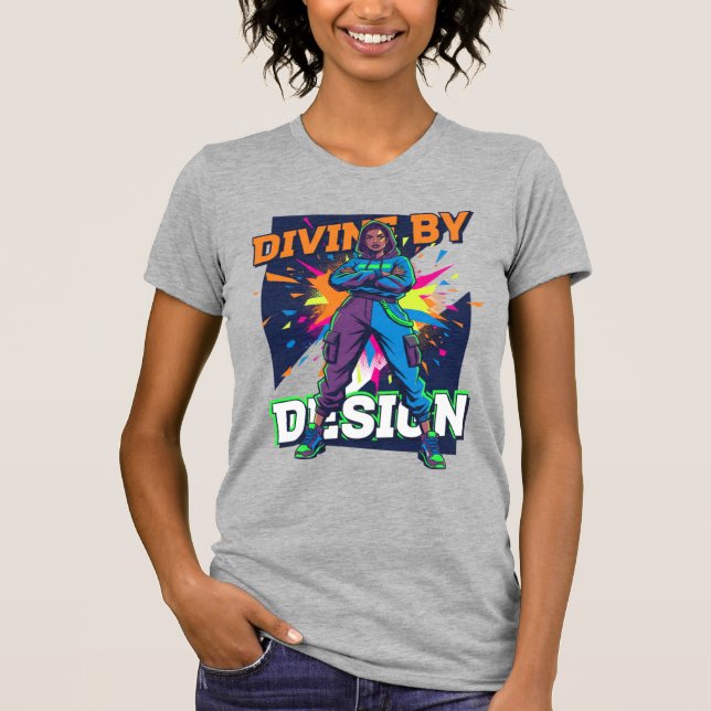Camiseta Divine By Design Gen Z Vibes (Anverso)