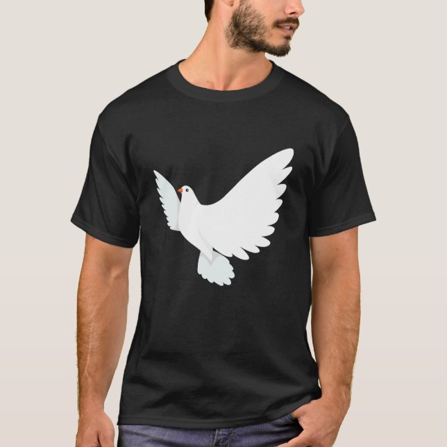 Camiseta Divine Female  Peace Dove (Anverso)