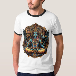 Camiseta Divine Guardian: Vishnu y Garuda"