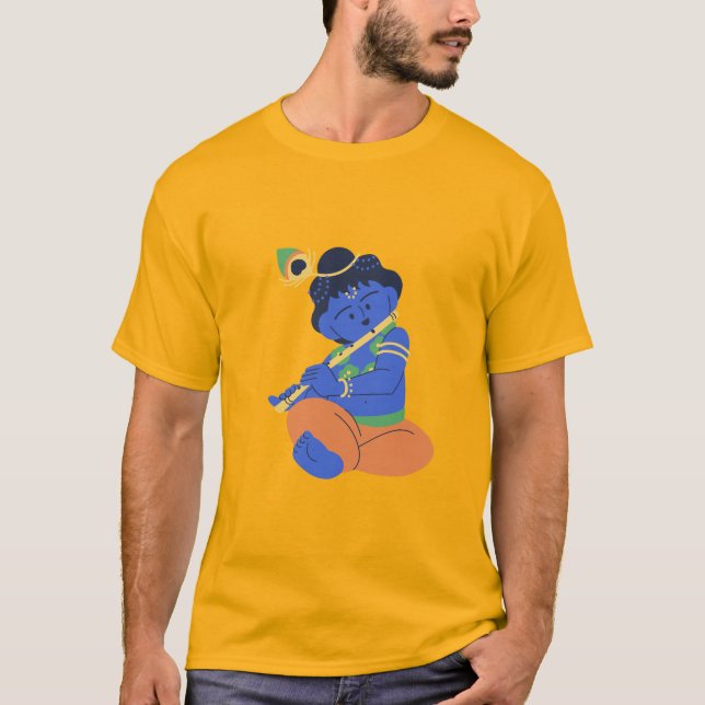 Camiseta Divine Krishna Graphic T-Shirt (Anverso)