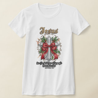 Camiseta Divine Urban Edge: 3D Graffiti Platinum Cross Prem