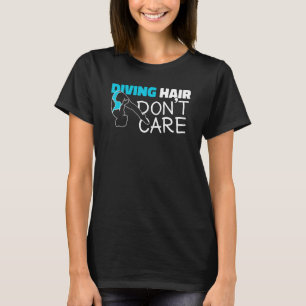 Camiseta Diving de trampolín Buceador de plataforma Cabello