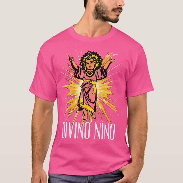 Camiseta Divino Nino Jesus Católico (Anverso)