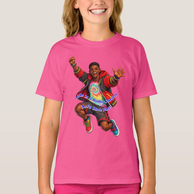 Camiseta Divirtámonos!! (Anverso)
