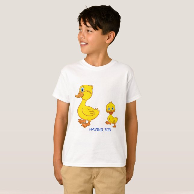 Camiseta Divirtiéndose (Anverso completo)