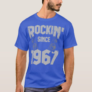 Camiseta Divirtiéndose Desde 1967 Fan de la Música Rock Vin