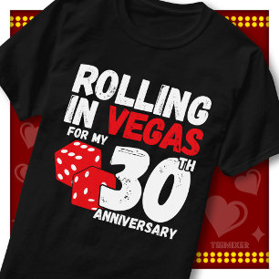 Camiseta Divirtiéndose En Vegas 30 Aniversario Divertida Pa
