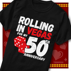 Camiseta Divirtiéndose En Vegas 50 Aniversario Divertida Pa