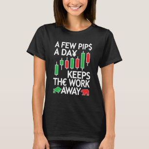 Camiseta Divisa de Trading de Forex Comerciante y Day Trade