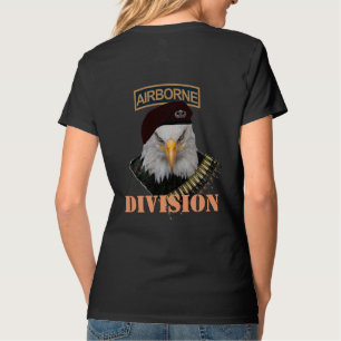 Camiseta División aérea Cubierta del águila militar del ejé