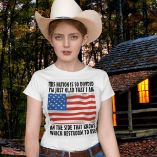 CAMISETA DIVISIÓN CONSERVADORA DE GÉNERO QUE SE RESTAURAN P