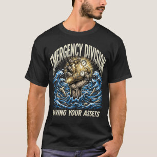 Camiseta División de Emergencia Salvando tus Activos Regalo