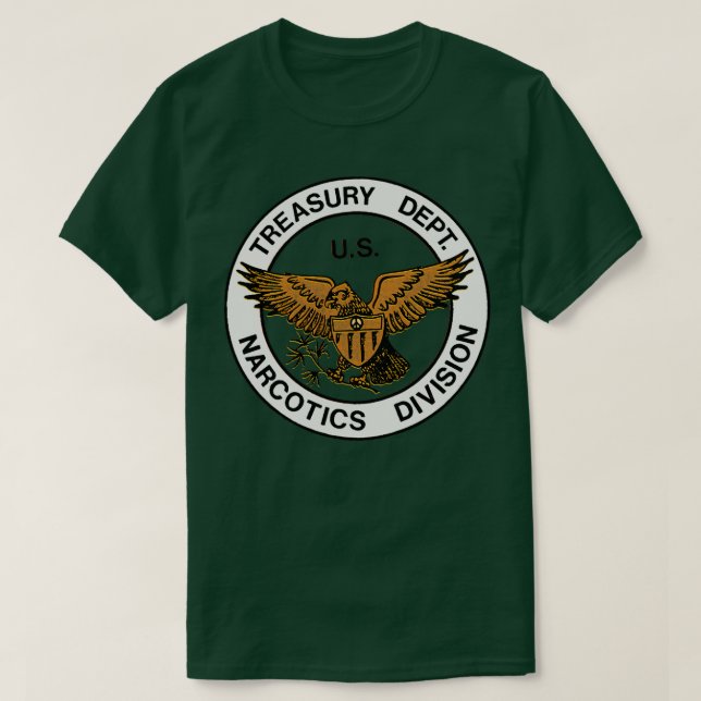 Camiseta División de Estupefacientes del Departamento del T (Diseño del anverso)