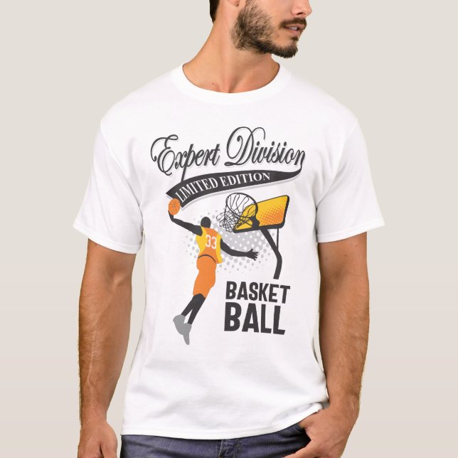 Camiseta División de Expertos en Baloncesto (Anverso)