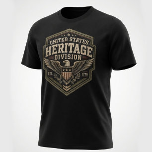 Camiseta División de Patrimonio de los Estados Unidos Milit