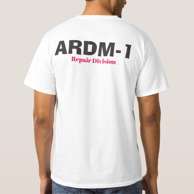 Camiseta División de Reapir ARDM-1 (Reverso)