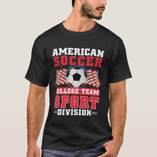 Camiseta División Deportiva de Equipo de la American Soccer (Anverso)