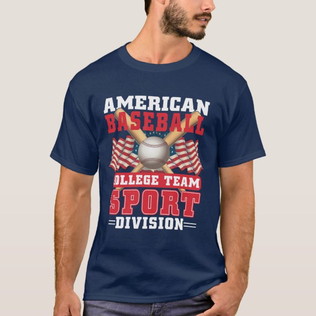 Camiseta División Deportiva del equipo de la Escuela Americ (Anverso)