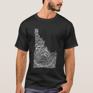 Camiseta División Idaho Elevaciones Desconocidas Parcela De
