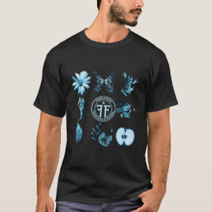 Camiseta División marginal y glifos