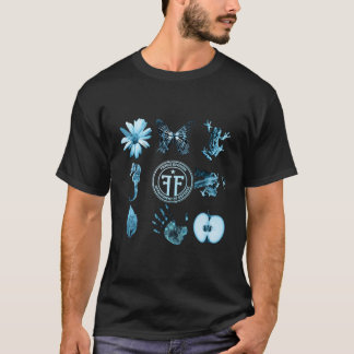 Camiseta División marginal y glifos