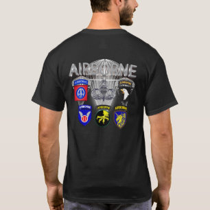 Camiseta Divisiones aéreas del ejército, pasadas y presen