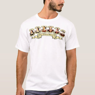 Camiseta Divorciado, decapitado, muerto... Esposas de Enriq