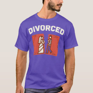 Camiseta Divorciado feliz Fiesta de Divorcio Gracioso