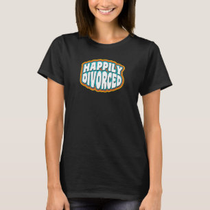 Camiseta Divorciado felizmente Fiesta de Divorcio Divorcio