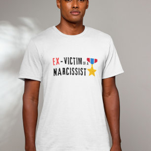 Camiseta Divorcio Ex-víctima de un Narcisista