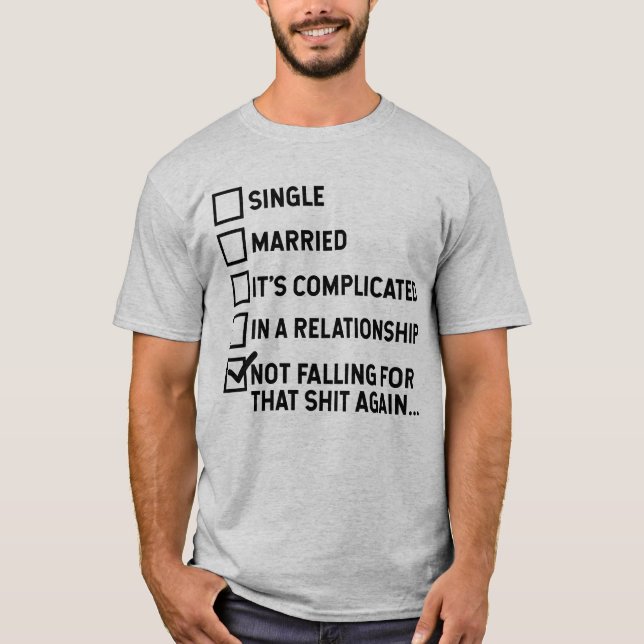 Camiseta Divorcio único solo es gracioso decir Humor Chiste (Anverso)