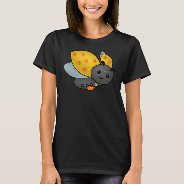 Camiseta Diwali Ladybug con Deepa (Anverso)