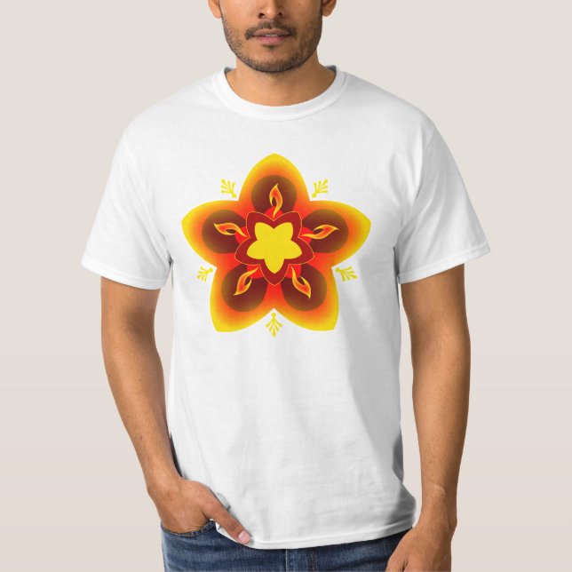 Camiseta diwali rangoli (Anverso)