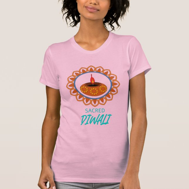 Camiseta Diwali sagrado (Anverso)