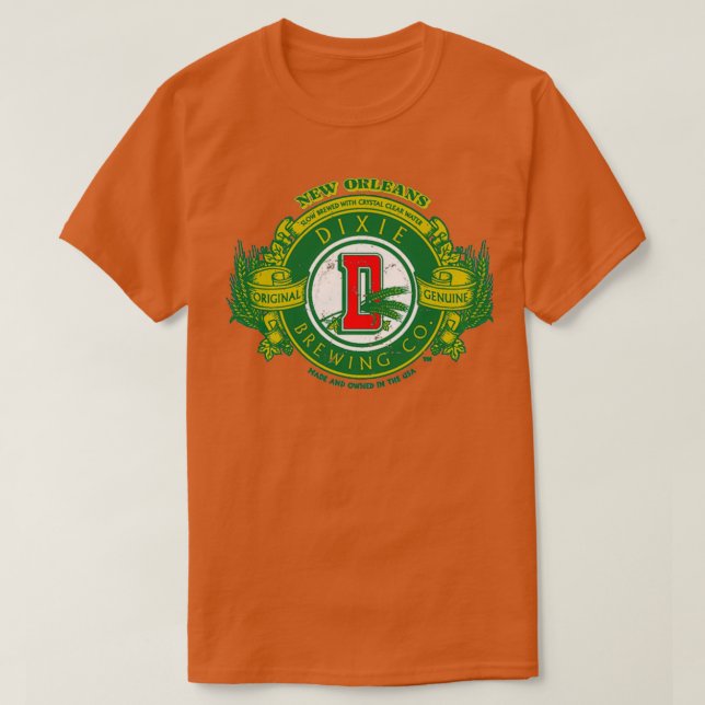 CAMISETA DIXIE BEER 25 (Diseño del anverso)