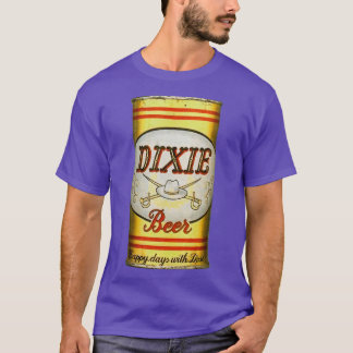 Camiseta Dixie Beer Can Funny T