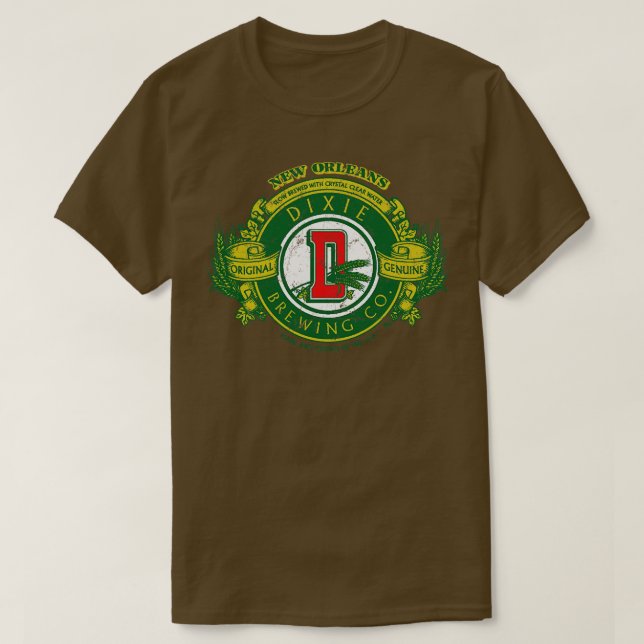 Camiseta Dixie Brewing (Diseño del anverso)
