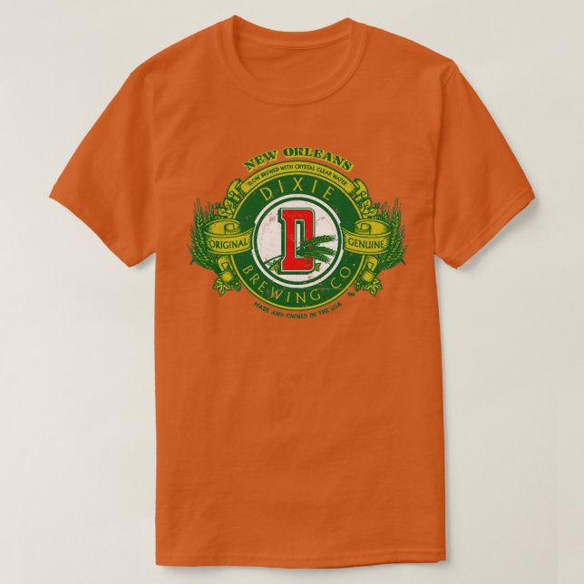 Camiseta Dixie Brewing (Diseño del anverso)