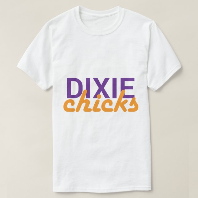 Camiseta Dixie Chicks (Diseño del anverso)