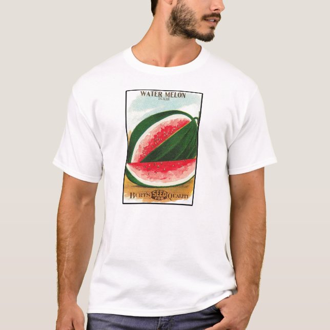 Camiseta Dixie Watermelon Vintage Seed Pack (Anverso)