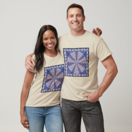 Camiseta DIY reemplazar TEXTO DE IMAGEN DE FOTO CHAKRA azul